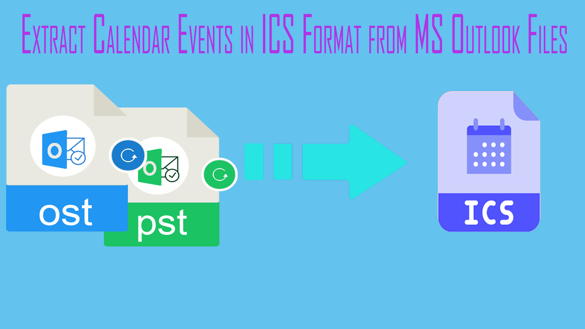 A Comprehensive Guide for Extracting Calendars Events in ICS Format from MS Outlook Files